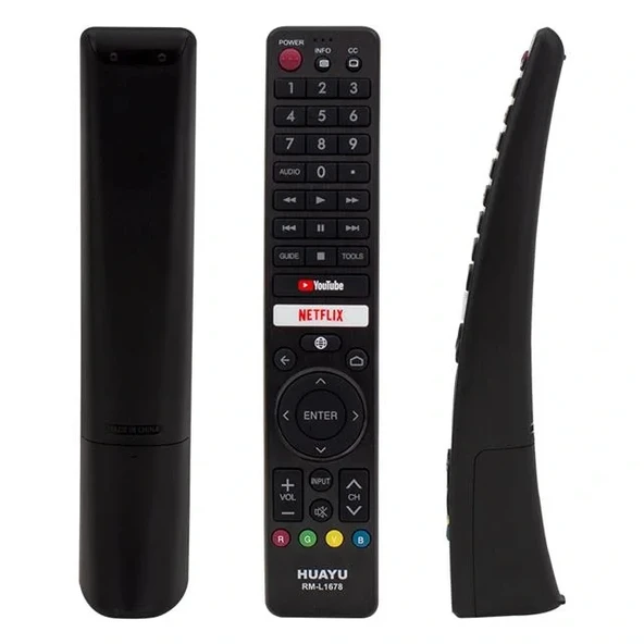 Huayu Rm-l1678 Sharp Netflix-youtube Tuşlu Lcd-led Tv Kumanda ürün görseli