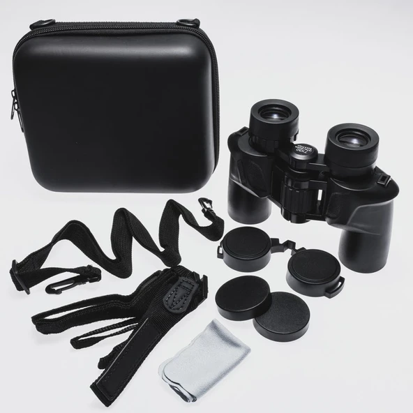 7X30 Profesyonel Su Geçirmez El Dürbünü 1000M/137M – Siyah ürün görseli 1