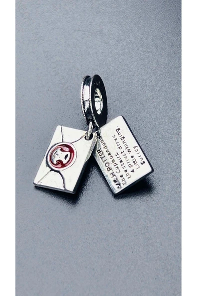 Charm, Kararmayan Çelik, Kabul Mektubu Detaylı (BİLEKLİK DAHİL DEĞİLDİR!!), Gümüş Renk, Model9 ürün görseli 1