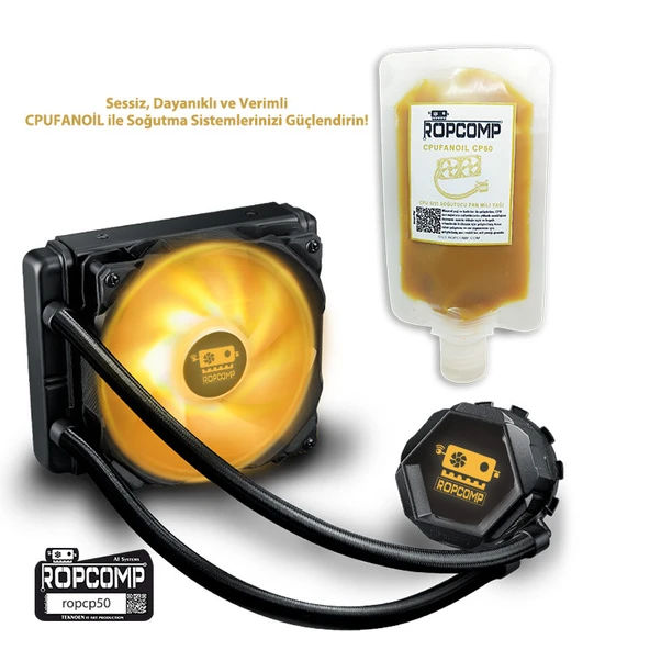 Ropcomp CPUFANOİL CPU Fan Mili Yağı CP50 - Resim 3