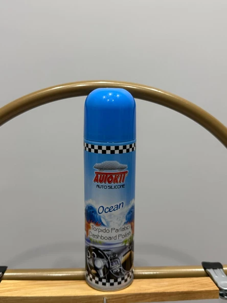 Autokıt 220ml Torpido Parlatıcı Parfumlu Silikon Sprey Ocean