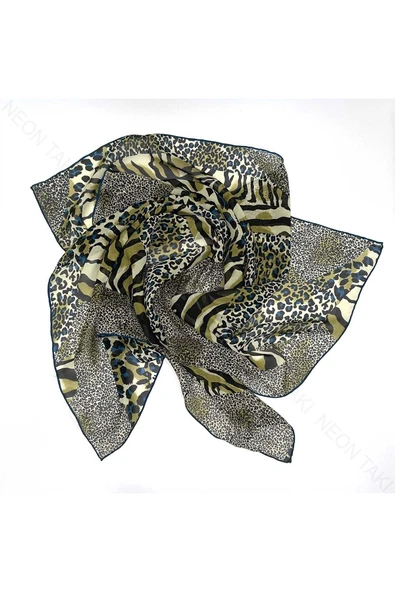 Çok Renkli, Fular 14, 81cmx86cm - 3