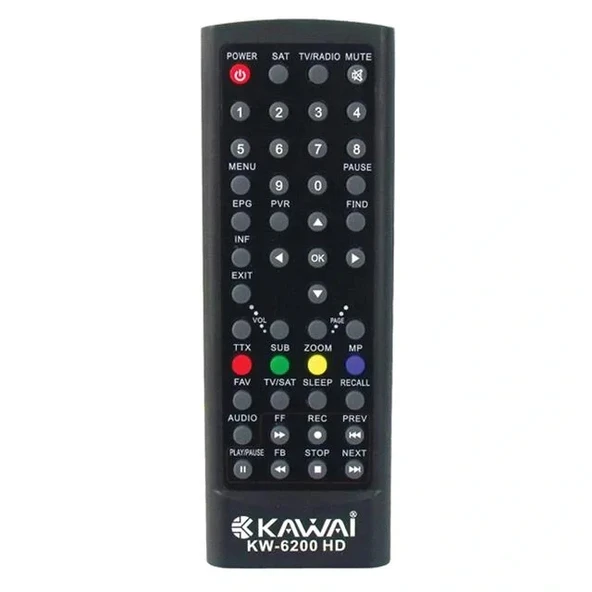 Kawai Kw-6200 Hd Uydu Alıcı Kumandası ürün görseli