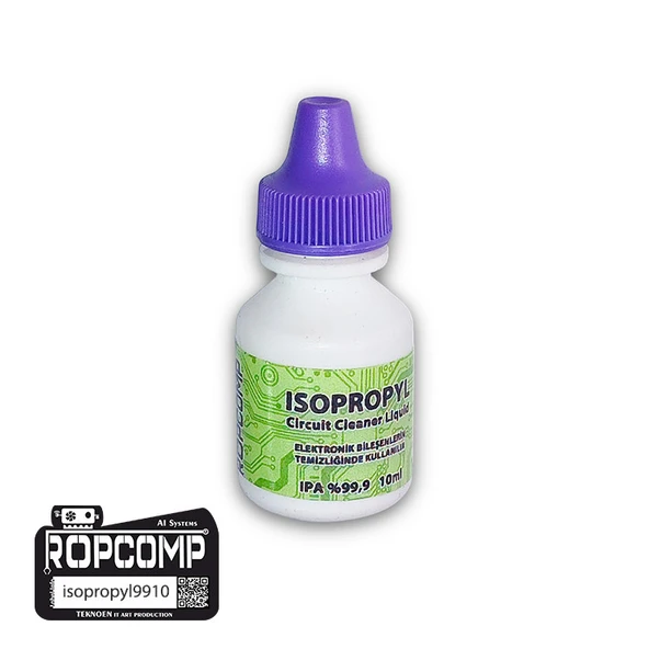 Ropcomp ISOPROPYL Elektronik Temizleyici Likit 10 ML ürün görseli