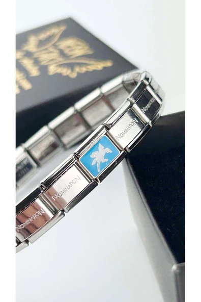 Charm, İtalyan Bileklik için, Kararmayan, Unicorn, BİLEKLİK DAHİL DEĞİL, Gümüş Renk, Model14 - Resim 2