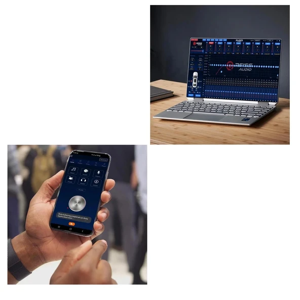 Reıss Audıo Rs-4dsp8 8 Kanal İşlemci + 4 Kanal 4x60w Amfi Bluetooth Uzaktan Kumanda - 3