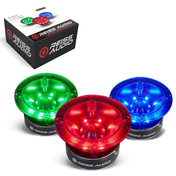 Reıss Audıo Rs-ta92ld Super Bullet Tweeter Rgb Ledli 12cm 600 Watt Tekli