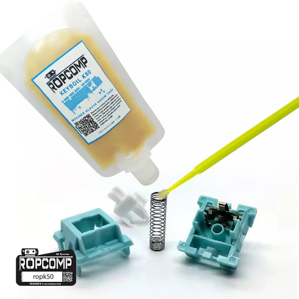 Ropcomp KEYBOİL Mekanik Klavye Tuş Yay Yağı K50 - Resim 5