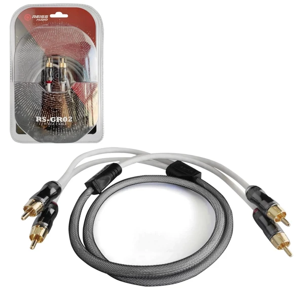 Reıss Audıo Rs-gr02 Kablo 2rca 2rca Bakır 2mt Örgülü