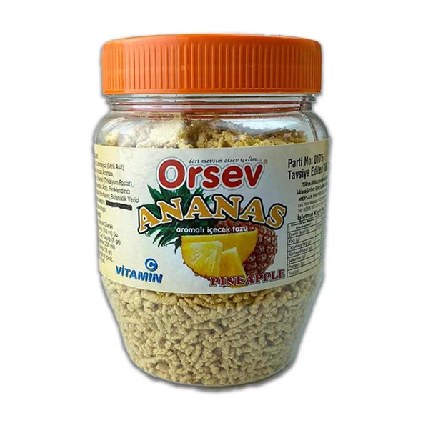 Orsev Ananas Aromalı İçecek Tozu 300 g