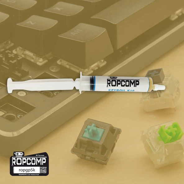Ropcomp KEYBOİL Mekanik Klavye Tuş Yay Yağı K10 - Resim 5