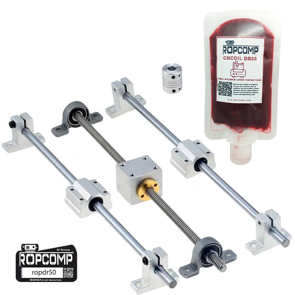 Ropcomp CNCOİL Dişli Rulman Liner Yatak Yağı DR50 - Resim 4