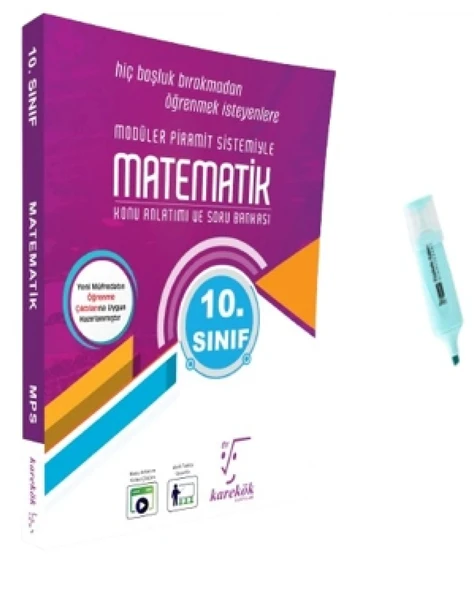 10.Sınıf Matematik MPS Konu Anlatımı Ve Soru Bankası (Yeni Müfredat)