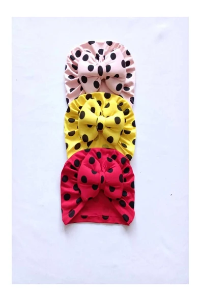 Diamondstar Kurdelalı Bebek Bone Bandana seti ürün görseli 1