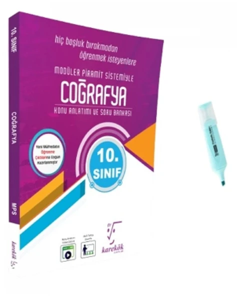 10.Sınıf Coğrafya MPS Konu Anlatımı Ve Soru Bankası (Yeni Müfredat)