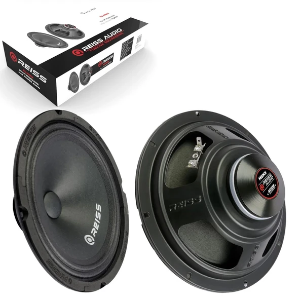 Reıss Audıo Rs-m8nx Oto Midrange 20cm 400w Rms 200w 2li ürün görseli