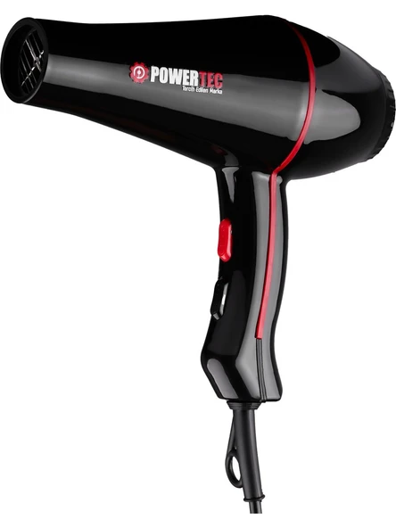 TR-601 Powertec Turbo Professional Fön Makinesi Saç Kurutma 2500w - Resim 4