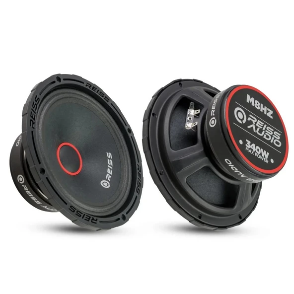 Reıss Audıo Rs-m8hz Oto Midrange 20cm 340w Rms 120w Kapaklı 2li
