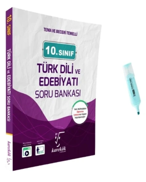 10.Sınıf Türk Dili Ve Edebiyatı Soru Bankası (Yeni Müfredat)