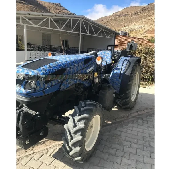 New Holland T4.90B-T4.100B ve T4.110B İthal Traktör Kılıfı Branda-2024 Model - Resim 7