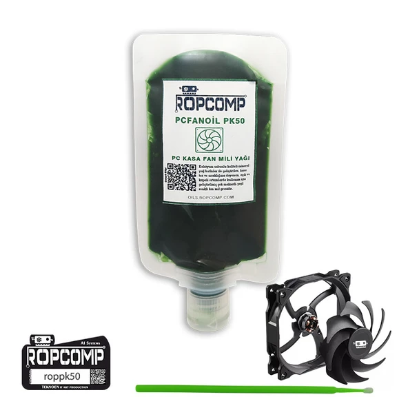 Ropcomp PCFANOİL PC Kasa Fan Mili Yağı PK50 ürün görseli