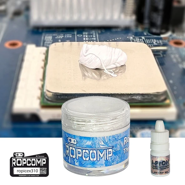 Ropcomp Ropice x3 Termal Macun 20gr - i-PrOH - Resim 2