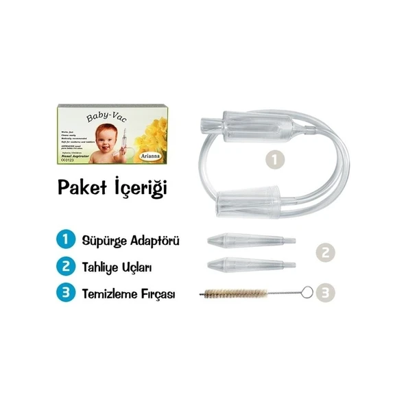 Burun Aspiratörü x 2 Adet - Resim 2