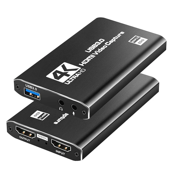 Anunnaki AN4130 HDMI 4k UHD 30HZ Video Capture Cihazı Gamer Yayın ve Kayıt Uyumlu - 3
