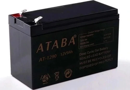 Ataba 12v 9ah Kuru Akü 12 Volt 9 Amper ürün görseli 1