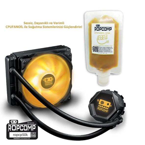 Ropcomp CPUFANOİL CPU Fan Bakım Kiti CP50k - Resim 3