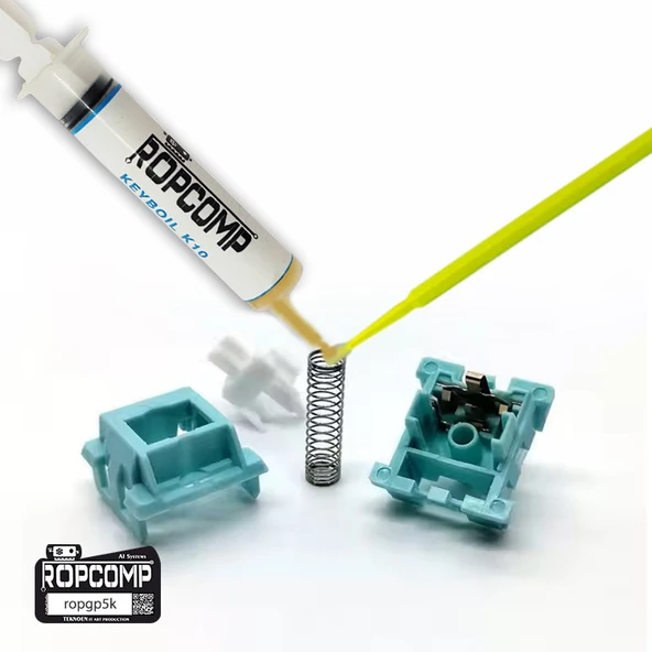 Ropcomp KEYBOİL Mekanik Klavye Tuş Yay Yağı K10 - Resim 4