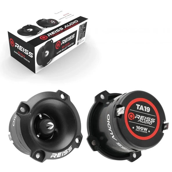 Reıss Audıo Rs-ta19 Super Bullet Tweeter 6cm 100w 2li ürün görseli