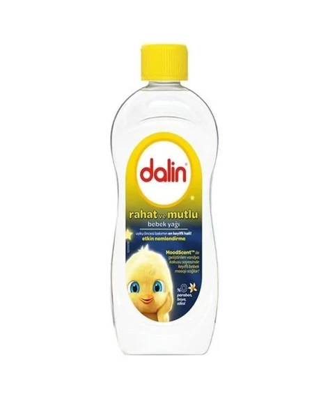 Dalin ( 3 ADET ) Rahat ve Mutlu Bebek Yağı 100 ML x 3 Adet