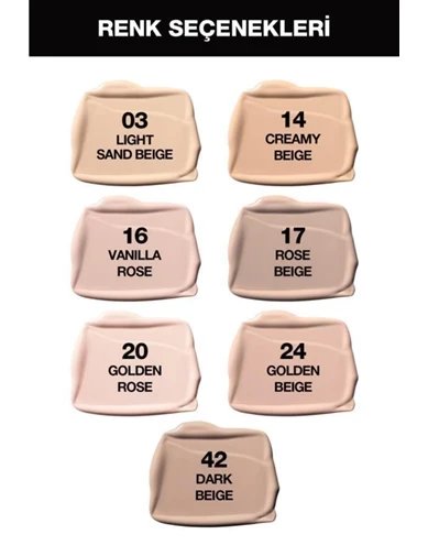 Maybelline New York Affinitone Fondöten - 16 Vanilla Rose - Resim 3