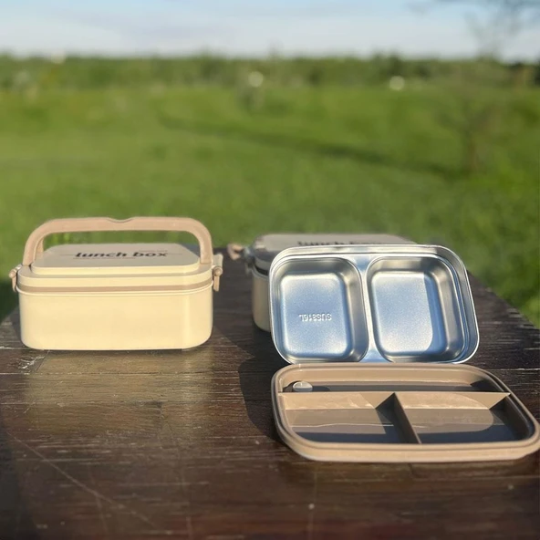 Cooker Çelik Hazneli Tekli Yemek Termosu Yk1560 Kahverengi ürün görseli