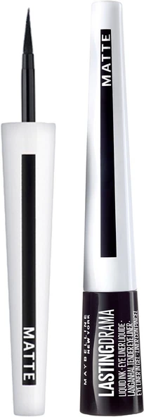 Maybelline New York Master Ink Mat Siyah Eyeliner - Resim 2