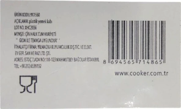 Cooker Çelik Hazneli Tekli Yemek Termosu Yk1560 Kahverengi - Resim 5