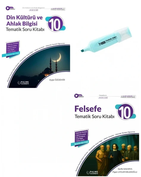 10.Sınıf Joker Din Kültürü Ve Felsefe Tematik Soru Kitabı (Yeni Müfredat)