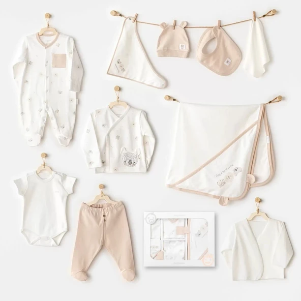 Lenaca Happy Animals 10'lu Hastane Çıkışı Ekru ürün görseli