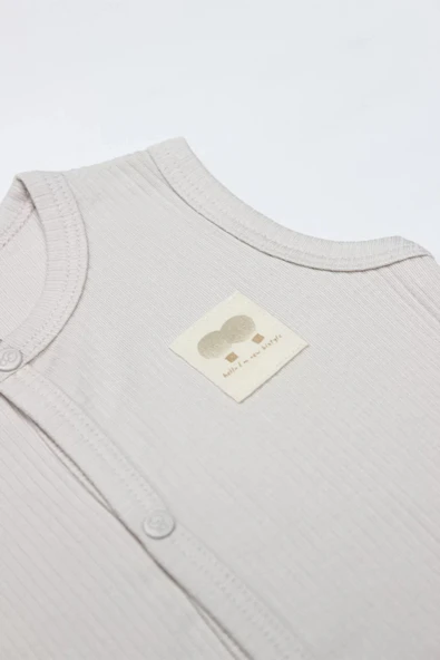 Lenaca Modal Flying Balloons Bebek Yelek Bs18110 Bej - Resim 2