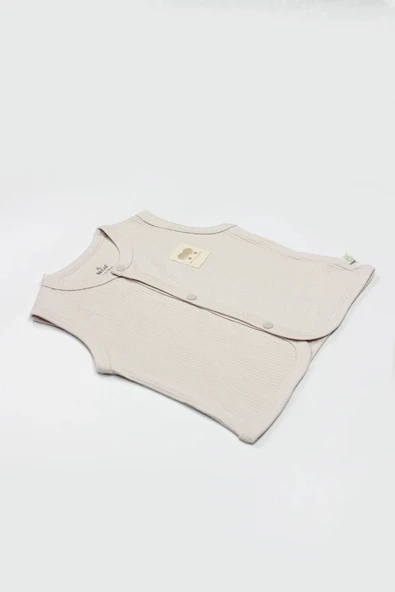 Lenaca Modal Flying Balloons Bebek Yelek Bs18110 Bej - Resim 4