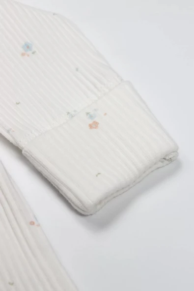 Lenaca Bloom White Tulum 15113 Ekru Gül Kurusu - Resim 5