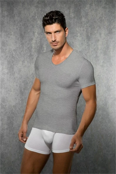 Doreanse 2855 Vücudu Saran Rahat T-Shirt - 3