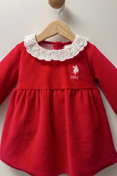 Lenaca U.s. Polo Assn Elbise Usb2731 Kırmızı - Resim 2