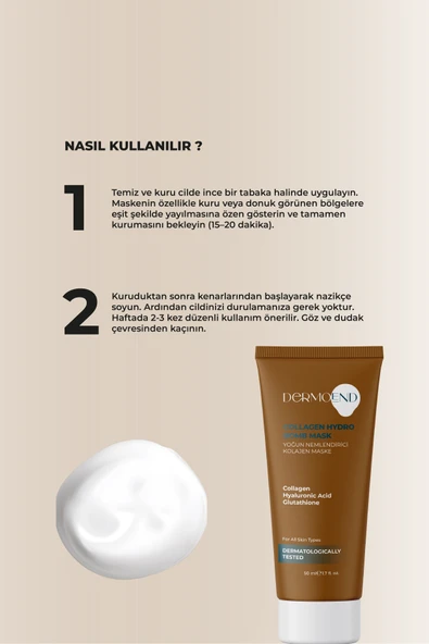 Yoğun Nemlendirici Kolajen Maske - 10