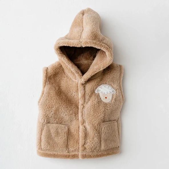 Lenaca Andywawa Ac26163 Tinny S Sheeps Yelek Beige ürün görseli