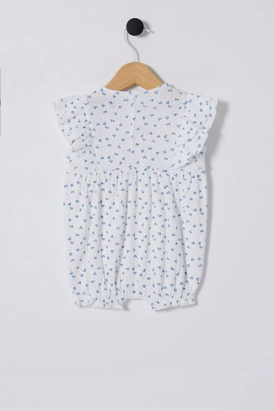 Lenaca Bebek Tulum Usb2434 Beyaz-mavi - Resim 2