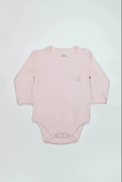 Lenaca Bistyle Natural Basic Style Uzun Kol Body 17104 Pembe ürün görseli