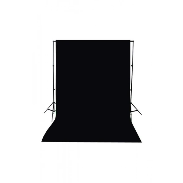 Black Screen-siyah Fon Perde (2X3M) Fon Standı 2x3mfstand