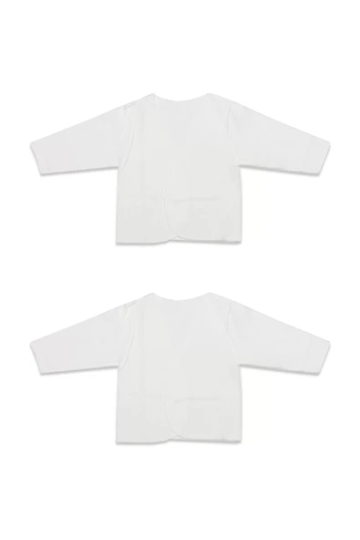 Lenaca Bistyle Organik 2'li Basic İç Zıbın 17120 Ekru - Resim 2